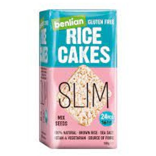 Benlian Food rice cakes slim bf 100gr. miks semenki Cene