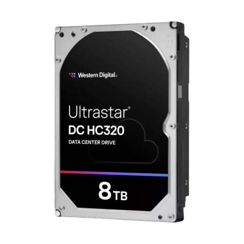 Western Digital 8TB UltraStar DC HC320 3,5" SATA 6Gb/s 7200rpm 256MB HDD disk Cene