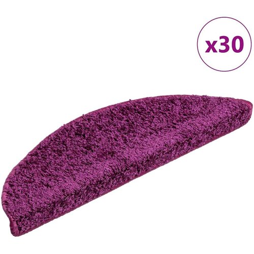 Podloge za stopnice 30 kosov Vijolična 56x17x3 cm, (22012745) Cene