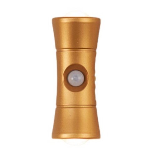 INF Navpična pe&scaron;čena ura zidna svetilka s senzorjem gibanja, 500mAh Gold, (5000491138) Cene