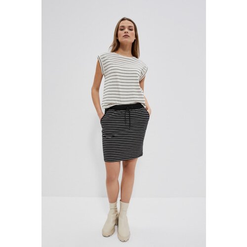 Moodo Cotton skirt with stripes Slike