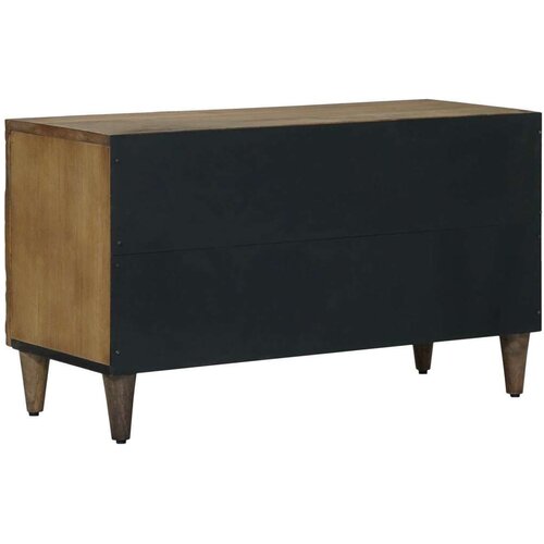  ormar s policom Smeđa 80 x 31 5 x 46 cm Čvrsto drvo manga Slike