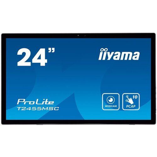 Iiyama Monitor LED T2455MSC-B1 24&rdquo; multi-touch IPS 1920x1080 16:9 400cd 1000:1 5ms projective capacitive touch HDMI DP USB Cijene