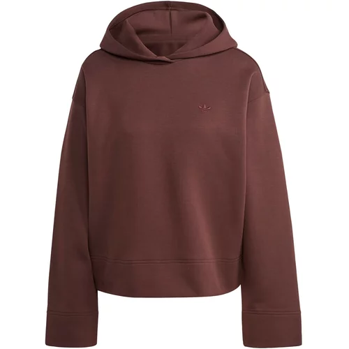Adidas Sweater majica 'Premium Essentials' čokolada