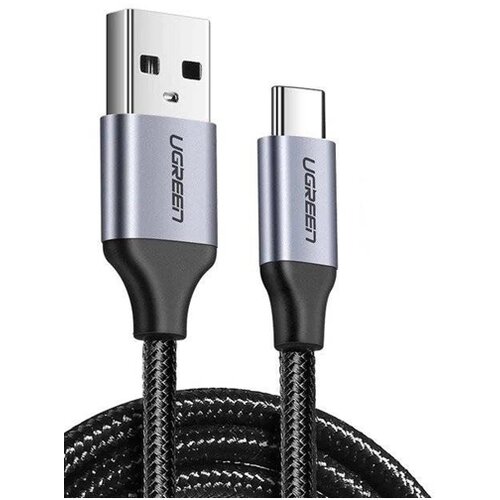 Ugreen USB-A to USB-C Fast Charging Cable 3A Max Black 1m US288 Cene