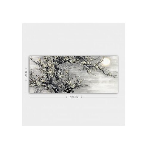 Wallxpert Slika na zidu na platnu 50x120cm Slike
