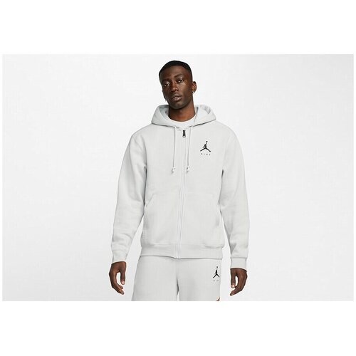 Nike Air Jordan Jumpman Fleece Full-zip Siva Slike