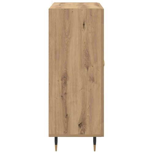  Kreveta Umjetnički hrast 69 5 x 34 x 90 cm Konstruirano drvo Slike