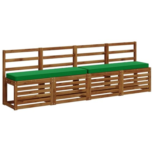  Jastučić za klupu - 1 dio VUGHT 100% poliester Zelena - Zelena (poliester) 120 x 30 cm 1 Cijene