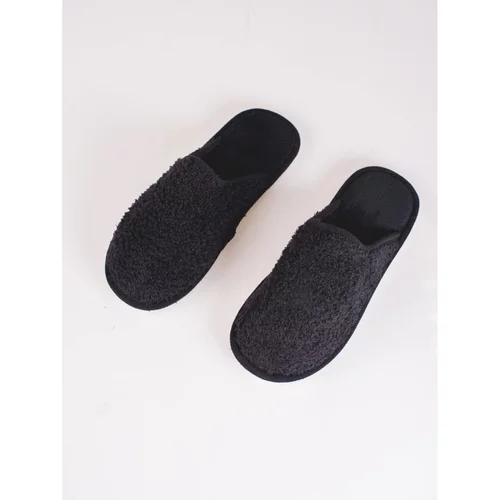 SHELOVET Black men's slippers