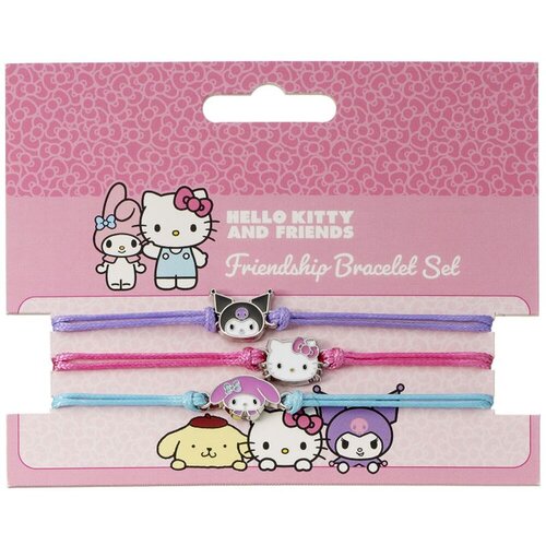 Hello Kitty Set narukvica &amp;amp; Friends - Kuromi i My Melody Slike