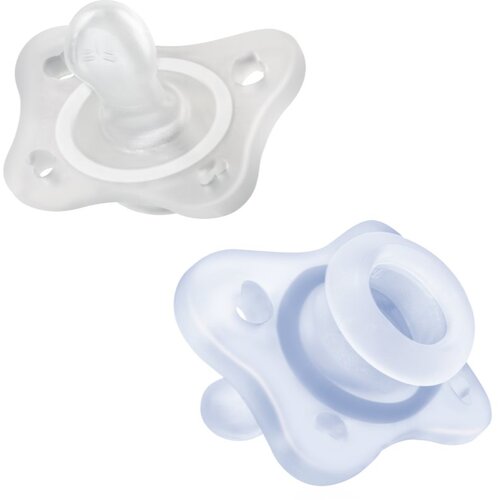 Chicco Physio Forma Mini Soft 0-2m duda Blue/Transparent 2 kos Cene