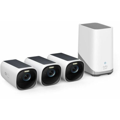 Anker eufy eufyCam 3 komplet 3 varnostnih kamer z bazno postajo 4K (T88723W1) Cene