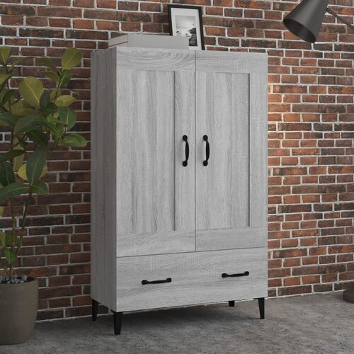  Visoka komoda boja hrasta sonome 70x31x115 cm konstruirano drvo Cijene