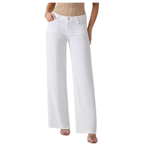 Guess bele ženske pantalone Cene