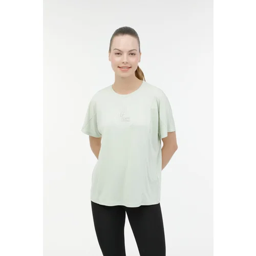 Lumberjack WL JASMINE 11JCK2021 3FX PASTEL GREEN Woman Sleeve T-Sh