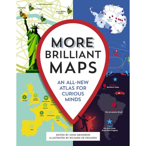 Harper Collins Publishers Ltd John Grindrod - More Brilliant Maps Slike