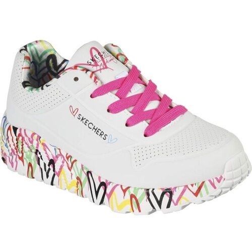 Skechers Патики Girls' UNO Lite , бели Cene