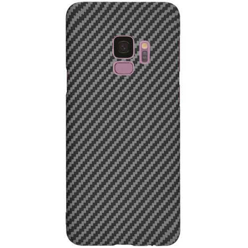 Techsuit ovitek Carbonite FiberShell za Samsung Galaxy S9 - črn Slike