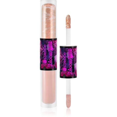 Essence in the bloom'light tekuće sjenilo za oči duo nijansa 01 Dreamin' In the Twilight 3,4 g Cene