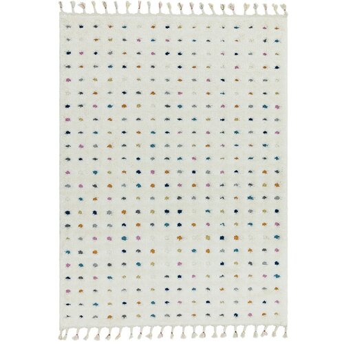 Asiatic Carpets Bež preproga Dotty Multi, 80 x 150 cm Slike