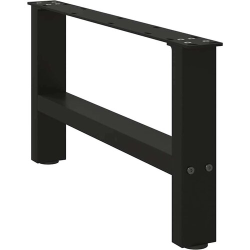vidaXL Noge stolića za kavu crne 2 kom 70x(30-31) cm čelik Cene