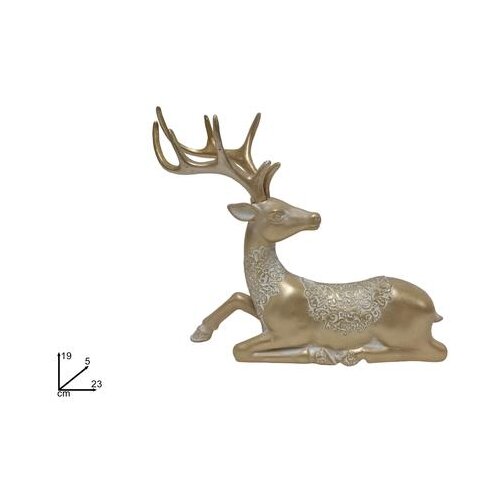 Jelen 20CM ZLATNI DE XNA22016191 Slike