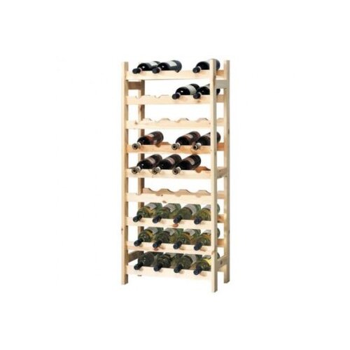 Kesper KSP69360 polica za vino, drvo, 51 x 120 x 27 cm outlet Slike