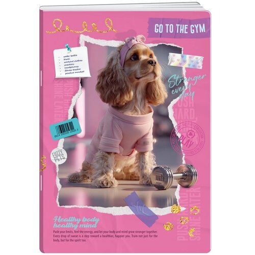 Play Premium 60, sveska sa UV lakom, 60 listova, Fuzzy pets - odaberite motiv Cene