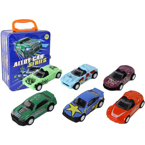  Set metalnih autića za igru s pogonom 1:64 - 6u1 Cijene