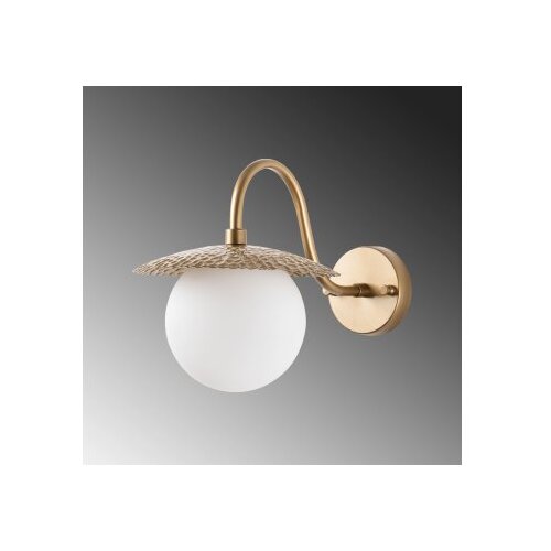 Opviq vall lamp zidna zlatna lampa anemon 15001 Slike