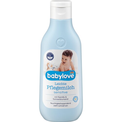 babylove mleko za telo - sensitive 250 ml Slike