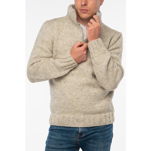 Wool Art Muški džemper sa zipom 20MS02 Slike