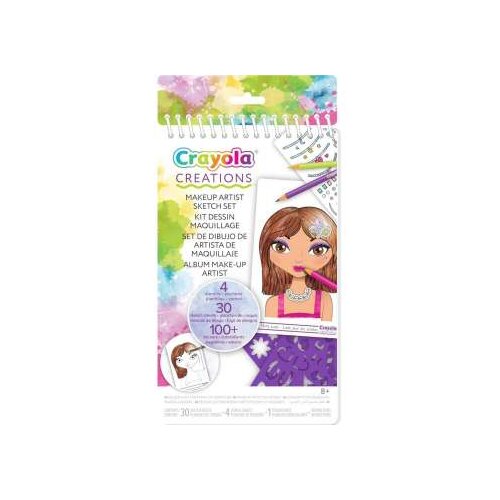 Crayola BLOK SA STIKERIMA I SABLONOM NUMBER SET Slike