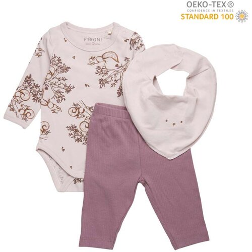 FIXONI - 3- dijelni komplet, poklon set, Hushed Violet, vel. 56 Cijene