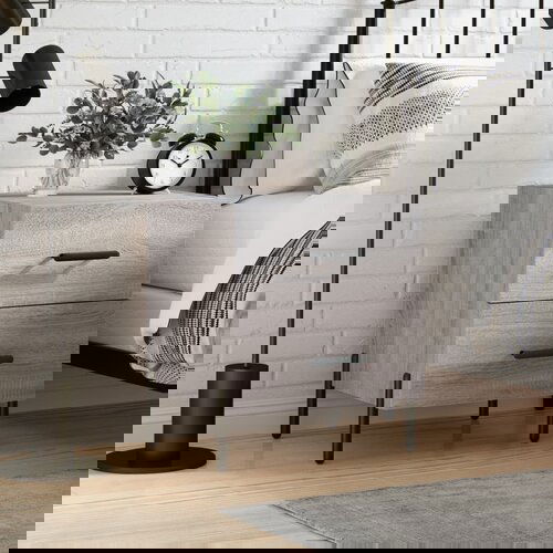 vidaXL Noćni ormarić boja hrasta sonome 40x35x47 5cm konstruirano drvo Cijene