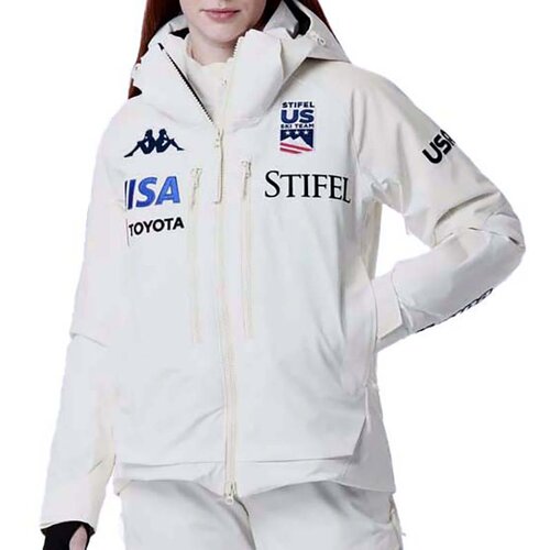 Kappa Ženska jakna 6CENTO 604C, Bela Cene