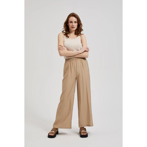 Moodo Women's summer trousers - cofee Cene