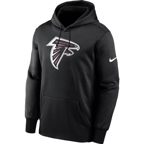 Nike Prime Logo Therma Pullover Hoodie Atlanta Falcons Men's