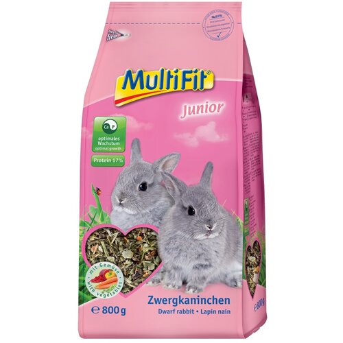 MultiFit hrana za patuljaste kuniće Junior 800 g Cijene