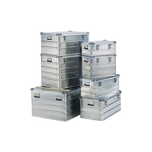 MUNK G&amp;uuml;nzburger Steigtechnik Transportni kovček G&amp;uuml;nzburger Steigtechnik 11182 iz aluminija (D x &amp;Scaron; x V) 1192 x 517 x 790 mm Slike