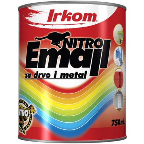 Irkom NITRO EMAJL CRVENI 0,75L Slike