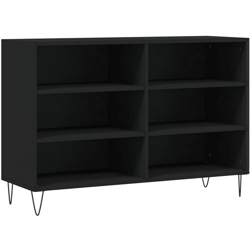 Maison Chic Komoda - Predalnik črna 103,5x35x70 cm inženirski les, (21716034) Slike