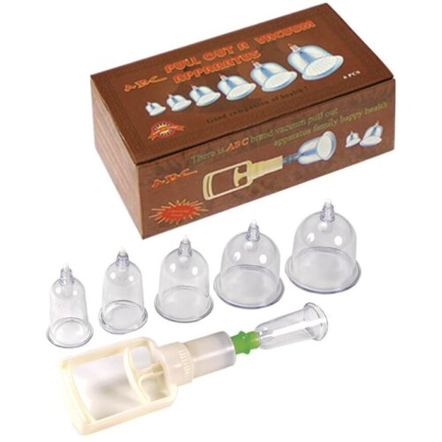Rimba cupping - set usisne pumpe (6 dijelova) Slike