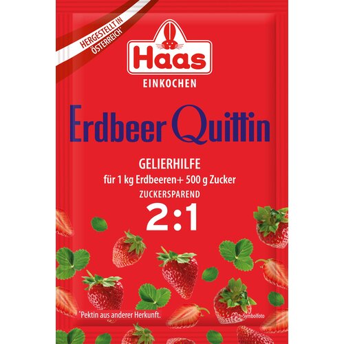 Haas Želirno sredstvo Quittin - jagoda 2:1 - 48 g Cene