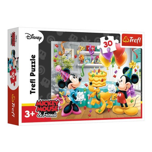 TREF LINE puzzle 30 birthday cake ( T18211 ) Cene