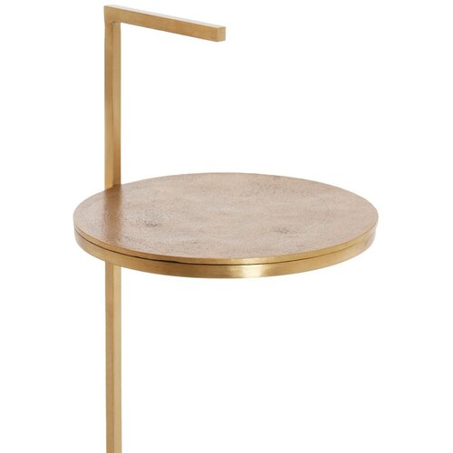 Light &amp;amp; Living Okrogla stranska mizica z marmorno mizno plo&amp;scaron;čo &amp;oslash; 26 cm Leda &amp;ndash; Slike