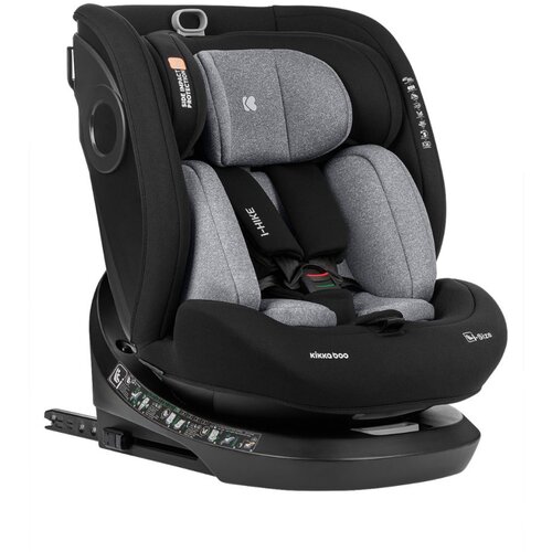 Kikka Boo auto sedište 40-150cm I-Hike I-SIZE ISOFIX LightGrey Slike