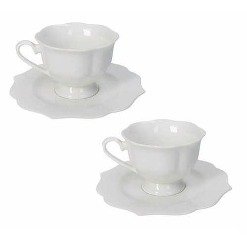 Brandani Set skodelica za čaj Queen / 2 kos / porcelan, (5000199342) Cene