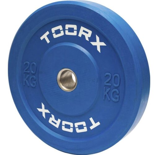 Toorx Bumper kolut olimpijski 20 kg, fi-50mm, moder Slike